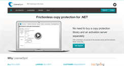 Desktop Screenshot of licensespot.com
